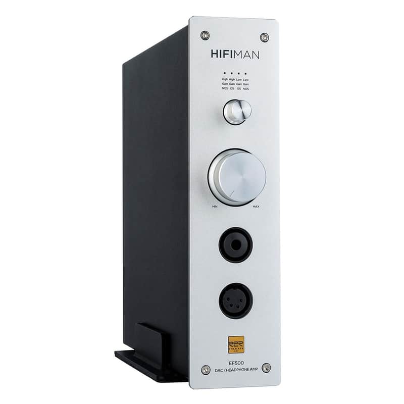 HiFiMan EF500 Desktop Balanced DAC and Headphone Amplifier with Streaming Support, Gray/Silver