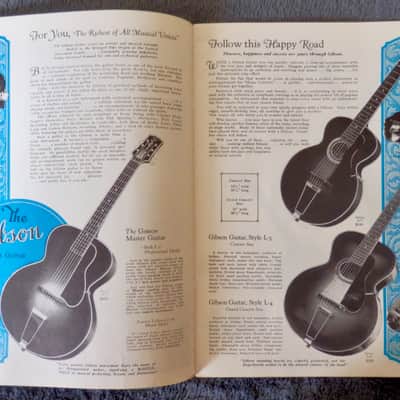 Gibson Catalogue 'Q' - 1928 – A 1976 Paper re-print by Pickin' Productions, USA. image 8