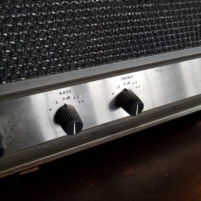 Ampex Hi-Z AA620 NEEDS CORD Suitcase Amp rugged USA made solid state 1960s - Grey image 15