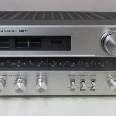 SONY STR-V3 AM/FM STEREO RECEIVER FULLY SERVICED RECAPPED + LED'S image 5