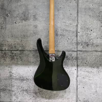 Washburn Pro XB200 Lefty Electric Bass Guitar - Translucent Green image 6