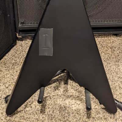 Upgraded Harley Benton Victory Flying V - 18V Seymour Duncan Active Pups Brass Nut Locking Tuners Momentary Kill Switch for Stutter Effects image 5