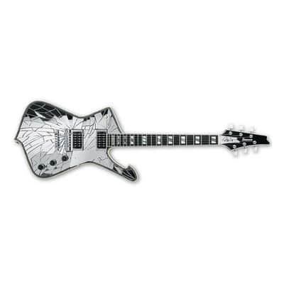 Ibanez Paul Stanley Signature Series PS1CM Electric Guitar, Bound Ebony Fretboard, Chrome image 24