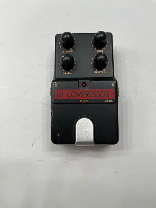 Pearl CO-04 Compressor Sustainer Vintage Guitar Effect Pedal MIJ Japan *READ* image 1