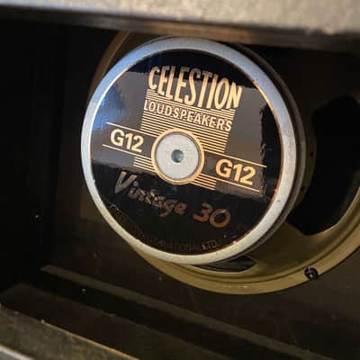 Harley Benton G112 Vintage 1x12 Cab - Black - Celestion Vintage 30 image 3