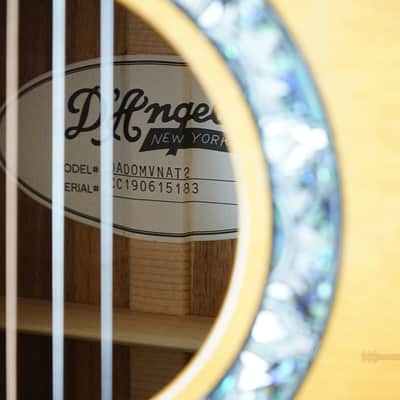Aspen Exclusive D'Angelico Deluxe Tammany - Vintage Natural image 16