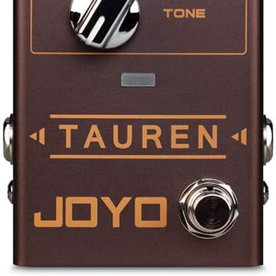 JOYO R-01 Tauren Overdrive guitar effect pedal With wide range of High-Gain 2021 Brown image 6