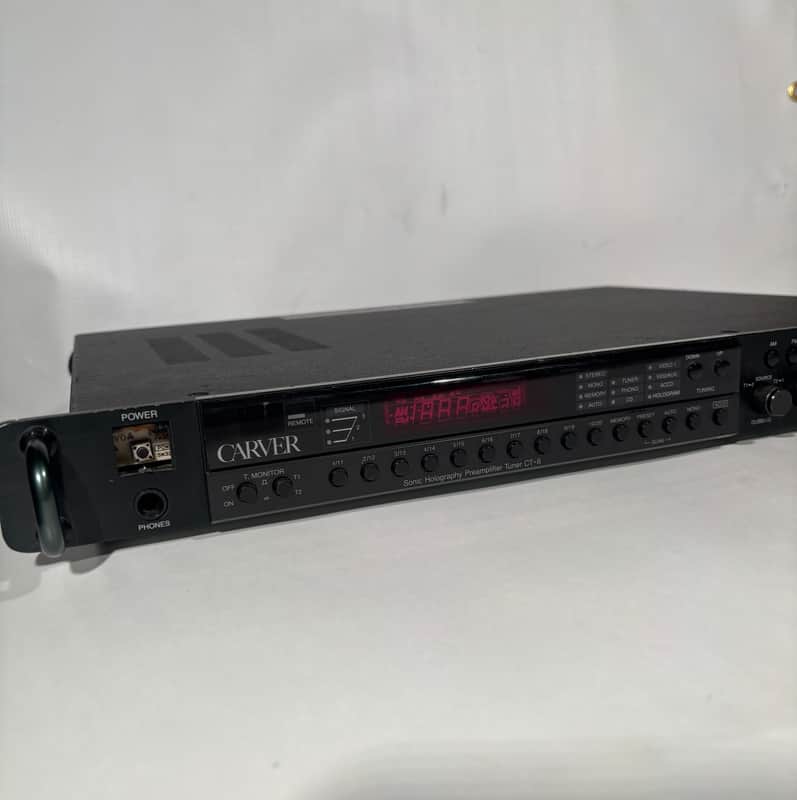 Carver CT 6 Sonic Holography Preamplifier Tuner