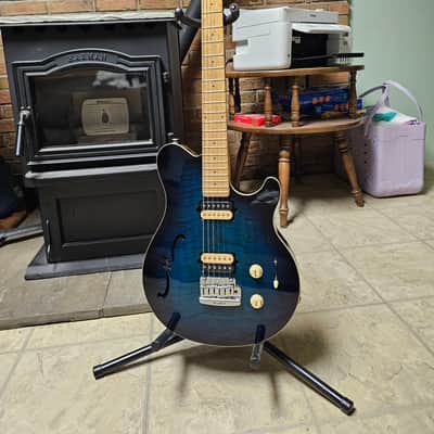 Ernie Ball Music Man Axis Super Sport Semi-Hollow HH Tremolo 2014 - 2020 - Various image 2