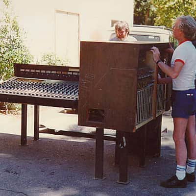 1969 Universal Audio 2100 Recording SideCar Console Channel Strips 1108 Mic PreAmplifiers Class A Discrete Analog Mixer Mixing Board by Bill Putnam UA Audio from Western United Recorders Indigo Ranch Studio image 19