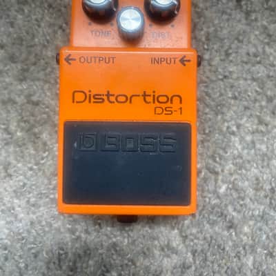 Boss DS-1 Distortion (Silver Label) 1994 - Present - Orange | Reverb