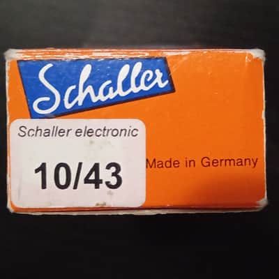 Schaller 10/43 Acoustic Pickup Mid '90s - Chrome image 3