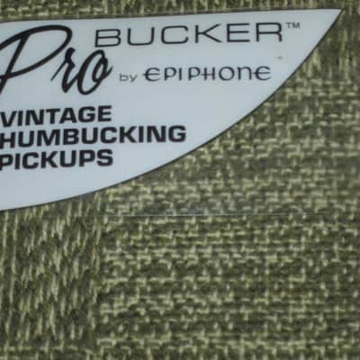 ONE new old stock very near A+ Epiphone ACPNHZCB-4 Alnico Classic Pro Bridge Humbucker, Zebra, 8.1k - Alnico V, solder connection, 4 conductor + screws & springs (from 2023) part of Epiphone's Pro Series Line of Humbuckers (which is called ProBUCKER) image 5