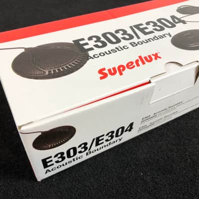 Superlux E303W Uni-Directional Cardioid Condenser Boundary Microphone - WHITE image 5