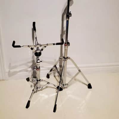 2PC TAMA Titan Snare Drum Stand & Cymbal Stands Set - Mint Perfect 10's image 1