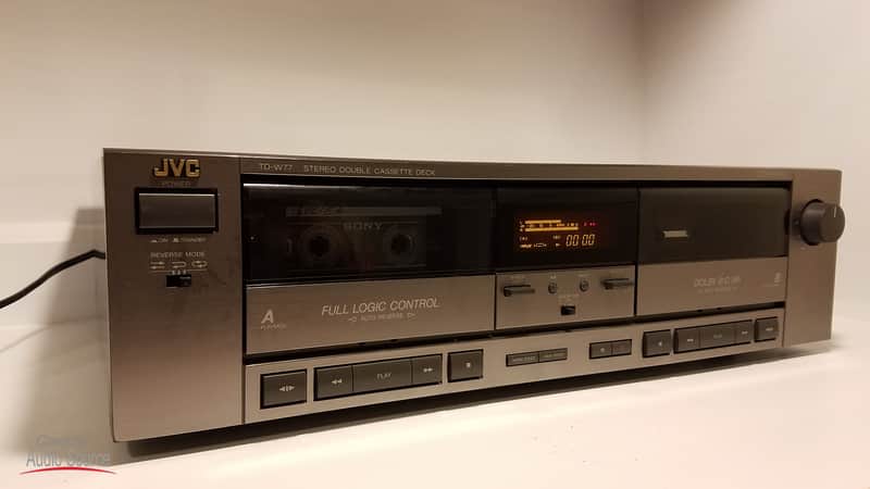 JVC TD-W77 Dual Cassette Deck image 1