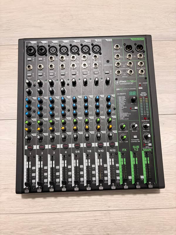 Mackie ProFX12v3 12-Channel Effects Mixer 2020 - Present - Dark Gray image 1