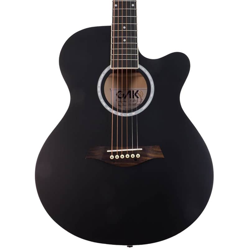 GAK Acoustic Guitar, Satin Black image 1