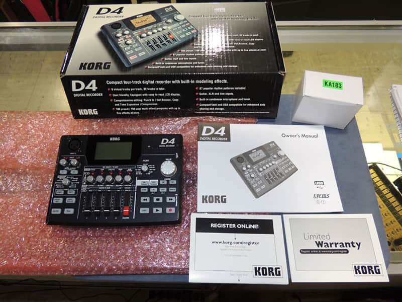 Korg D4 Digital Recorder | Reverb