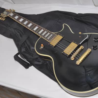 Burny RLC-75S Electric Guitar Sustainer Les Paul Style 2011 Black