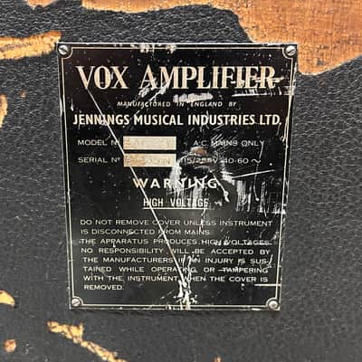 Vox AC30 JMI Vintage 1963-64 w/ Celestion Blue Alnico (Usado) image 5