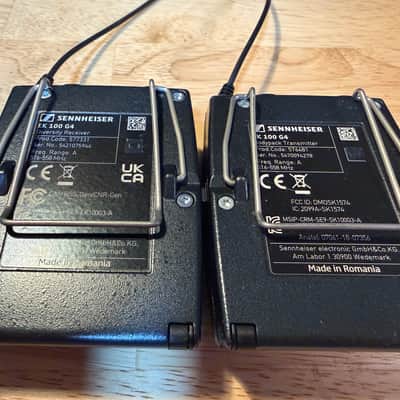 Sennheiser ew 112P G4-A Wireless Lavalier System — EK 100 G4 + SK 100 G4 (A Band: 516–558 MHz) image 3