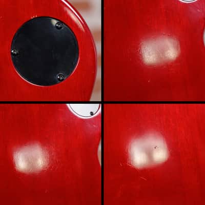 Gibson Les Paul Studio Plain Maple Top Transparent Red 1999 w/OHSC image 13