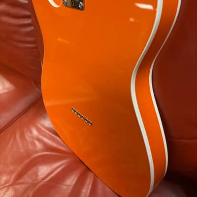 Fender Limited Edition Parallel Universe Series Deluxe Thinline Super Telecaster Orange image 16
