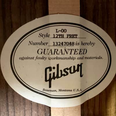 Gibson L-00 12th Fret 2017 Rosewood Burst image 22