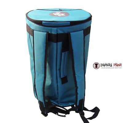 ZAZA - Professional Colorful Doumbek/Darbuka ClassicSize - Bag Carry Case - Premium Nylon Fabric Gig-bag - Turquoise image 19