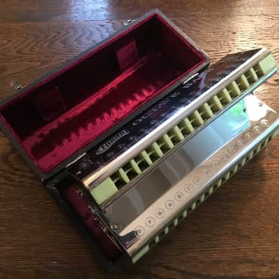 Huang Octave Bass Harmonica 1970's? Owned by Leon Redbone image 1
