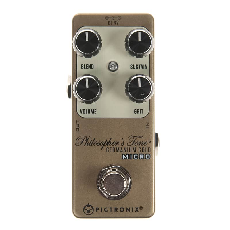 Pigtronix Philosopher's Tone Germanium Gold Micro Compressor | Reverb