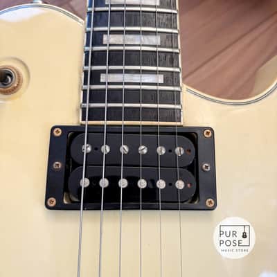 Aria Pro II PE-Deluxe Ivory 1980s Made in Japan (Matsumoku) image 4