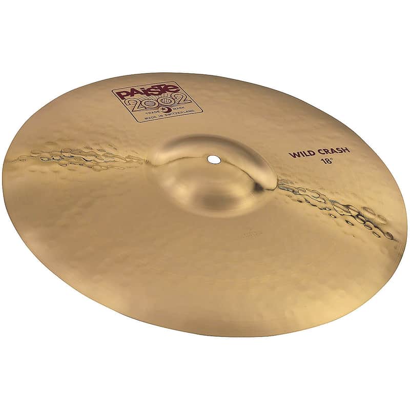 Paiste 18" 2002 Wild Crash Cymbal image 1
