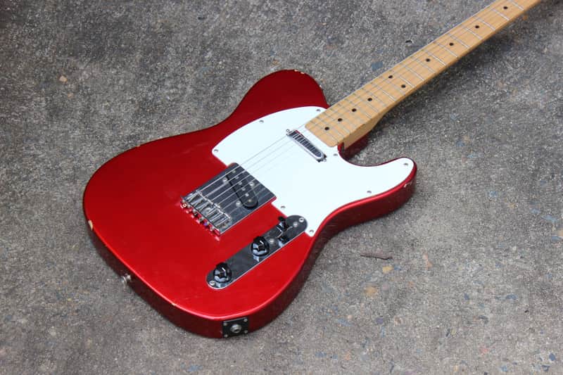 1993 Fender Japan Telecaster MIJ (Candy Apple Red) | Reverb