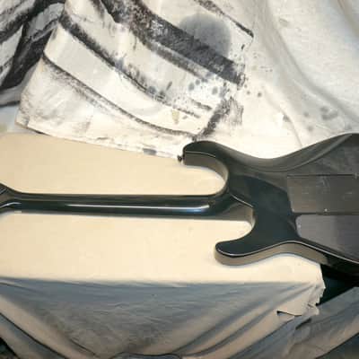 Vintage RARE 1990 Made In USA Jackson Soloist Archtop Neck-Thru Electric Guitar with Case Dark Gray image 14
