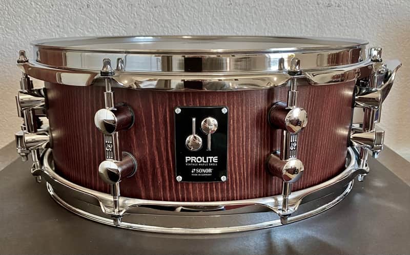 Sonor ProLite 5" X 13" Snare Drum - Nussbaum Finish image 1