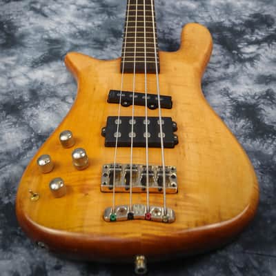 Warwick Streamer LX Jazzman Bass 2006 Honey Violin Left Handed image 4