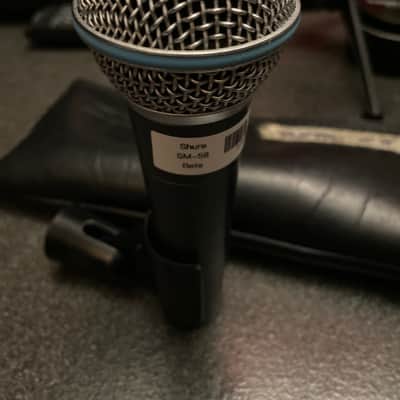 Shure BETA 58A Handheld Supercardioid Dynamic Microphone 1996 - Present - Black image 3