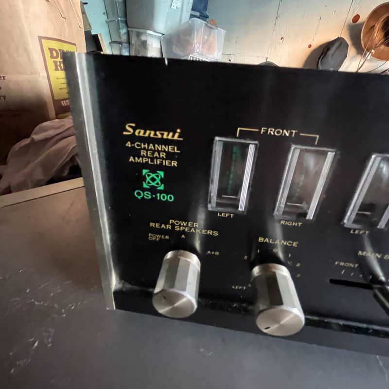 Used Sansui QS-100 Surround amplifiers for Sale | HifiShark.com