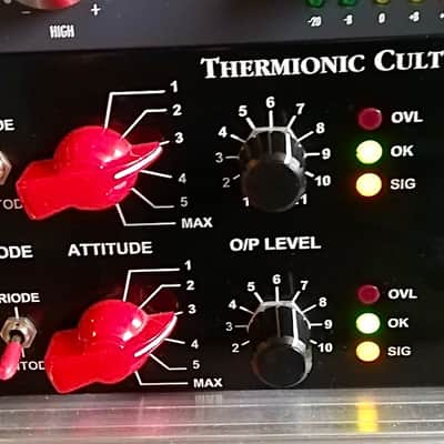 Thermionic Culture Rooster 2-Channel Valve Preamp with EQ and "Attitude" 2000s - Black image 6