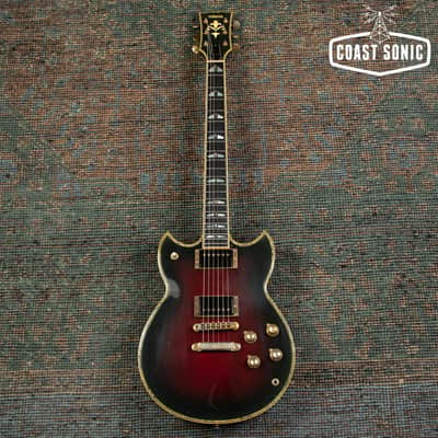1984 Yamaha Custom SG3000 Professional Wine Burst Made In Japan image 2
