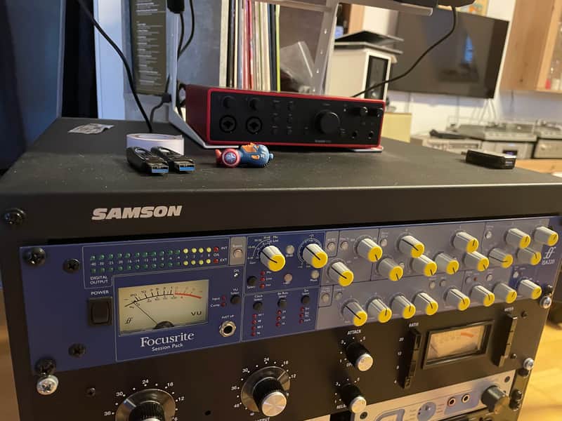 Focusrite ISA 220 Session Pack Channel Strip 2002 - 2010 - Blue image 1