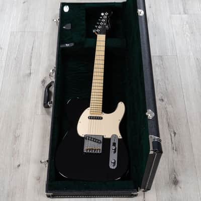 G&L USA ASAT Classic Guitar, Quartersawn Maple Fretboard, Jet Black image 10
