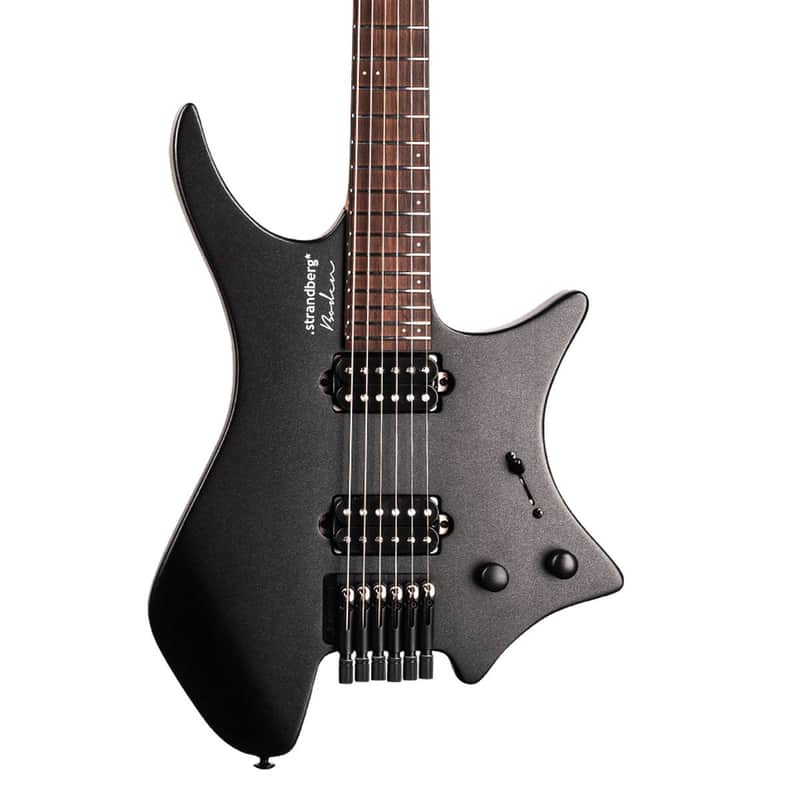 Strandberg Boden Essential 6 String Electric Guitar - Black Granite image 1
