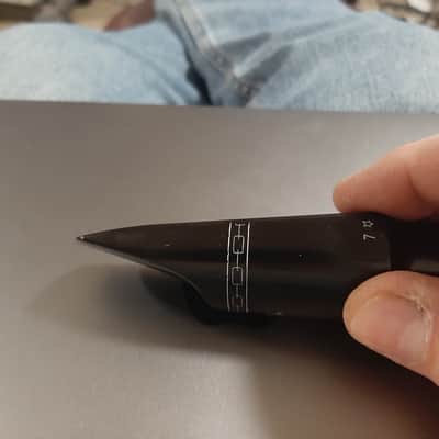 Otto Link Tone Edge "Vintage" 7* Hard Rubber Tenor Sax Mouthpiece - 2015 image 6