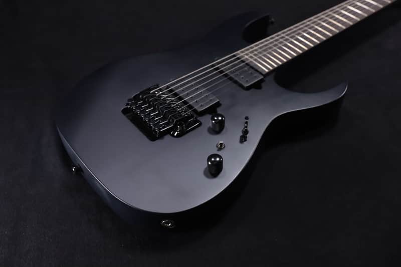 Ibanez RG Iron Label 7str Electric Guitar Black - RGRB720BKF 039 image 1