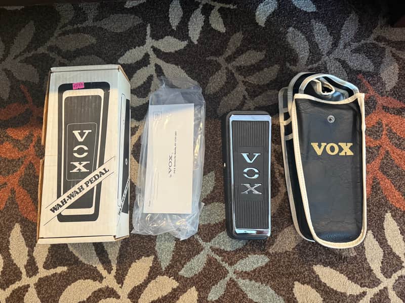 Vox V847 Wah 1994 - 2006 - Black / Chrome True Bypass image 1