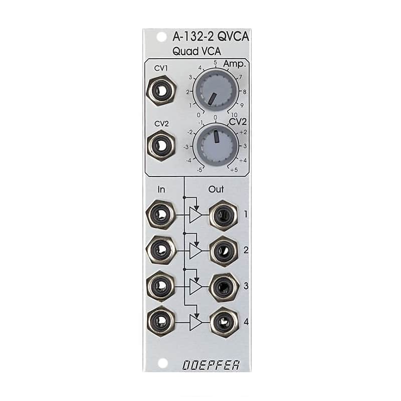 Doepfer A-132-2 QVCA Quad VCA image 1