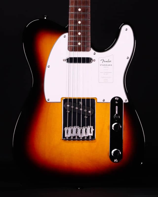 Fender Standard Telecaster, Laurel FB, 3-Color Sunburst image 1